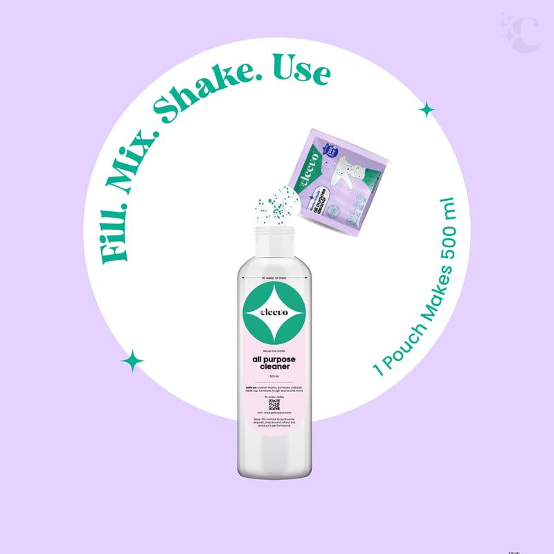 Cleevo All-Purpose Natural Cleaner | Non-Toxic, Eco-Friendly, Lavender Scent
