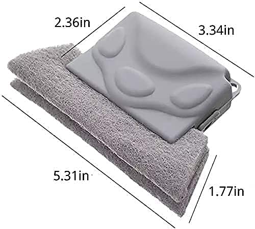 2-in-1 Floor Scrubber & Wiper with 120° Rotating Head for Easy Bathroom Cleaning