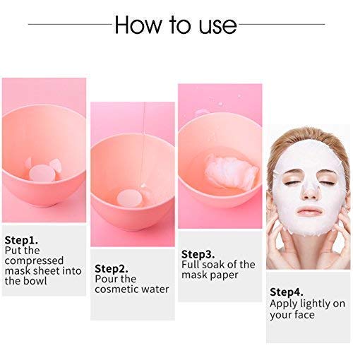 Compressed Facial Sheet Mask – DIY Skincare | Travel-Friendly & Highly Absorbent