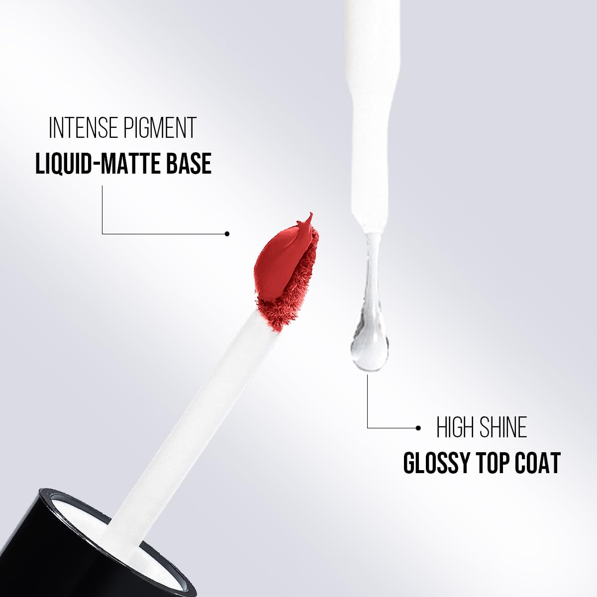 Gloss Lock 2-in-1 Liquid Lipstick – 12HR Stay | Transferproof Shine