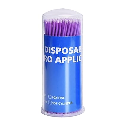 Disposable Micro Brushes for Precise Makeup Application | 100-Pack
