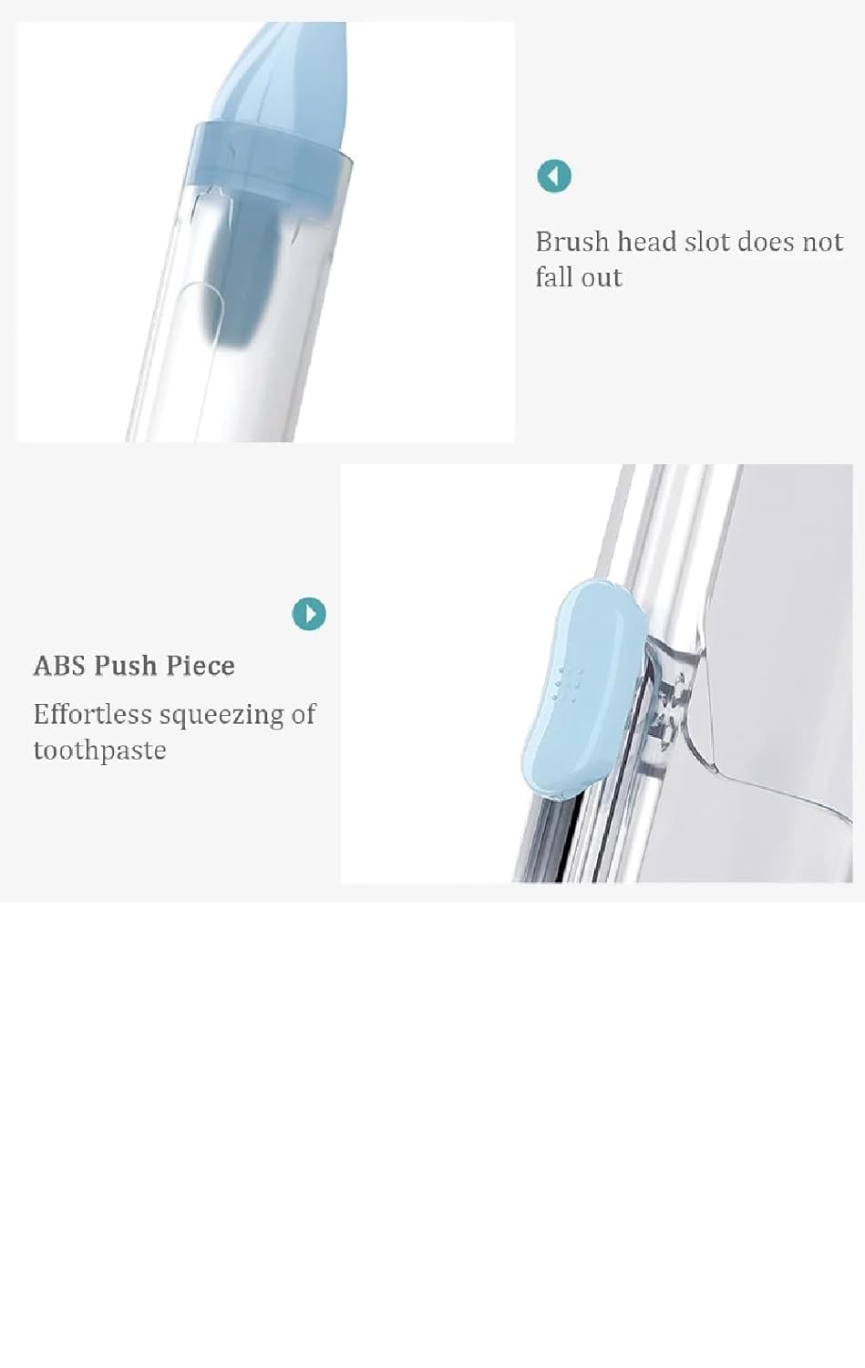 Travel Toothbrush with Toothpaste Storage | Compact, Leak-Proof & Reusable