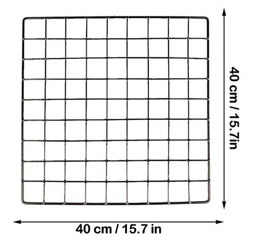 Wall Grid Hanging Basket Organizer – Decorative & Functional Storage Solution