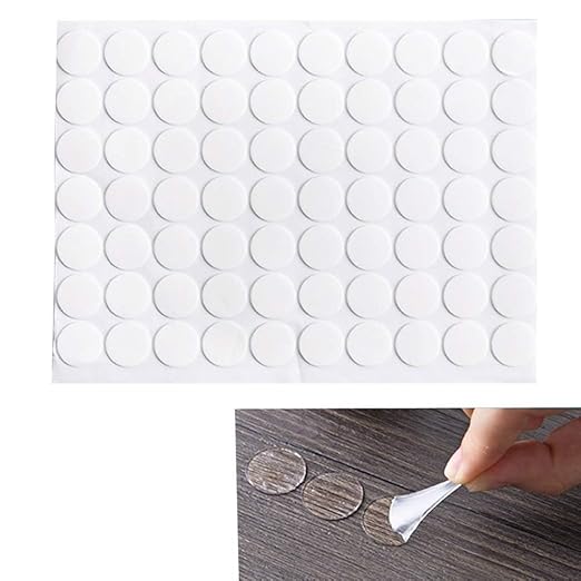 Removable Double-Sided Tape – Strong & Transparent Sticky Dots