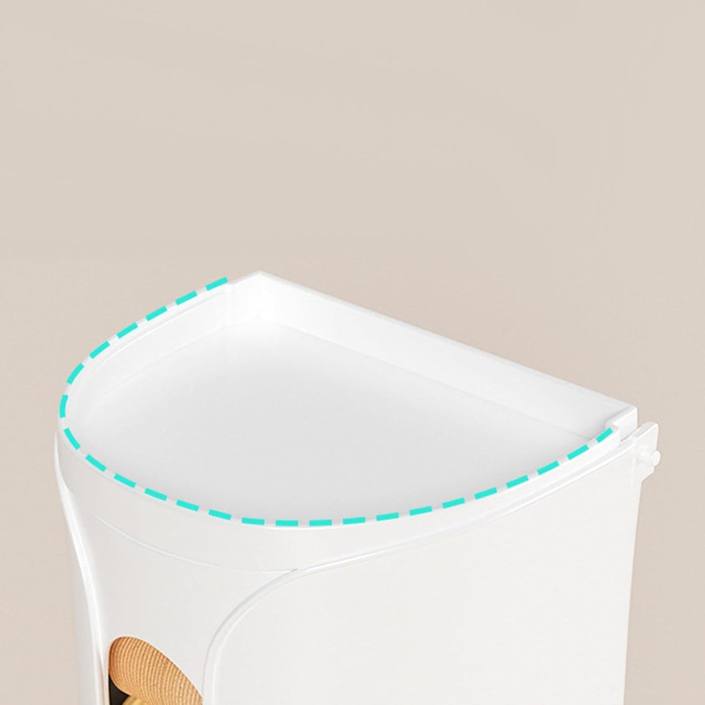 Wall-Mounted Panties Organizer – Space-Saving, No-Drill Storage Solution
