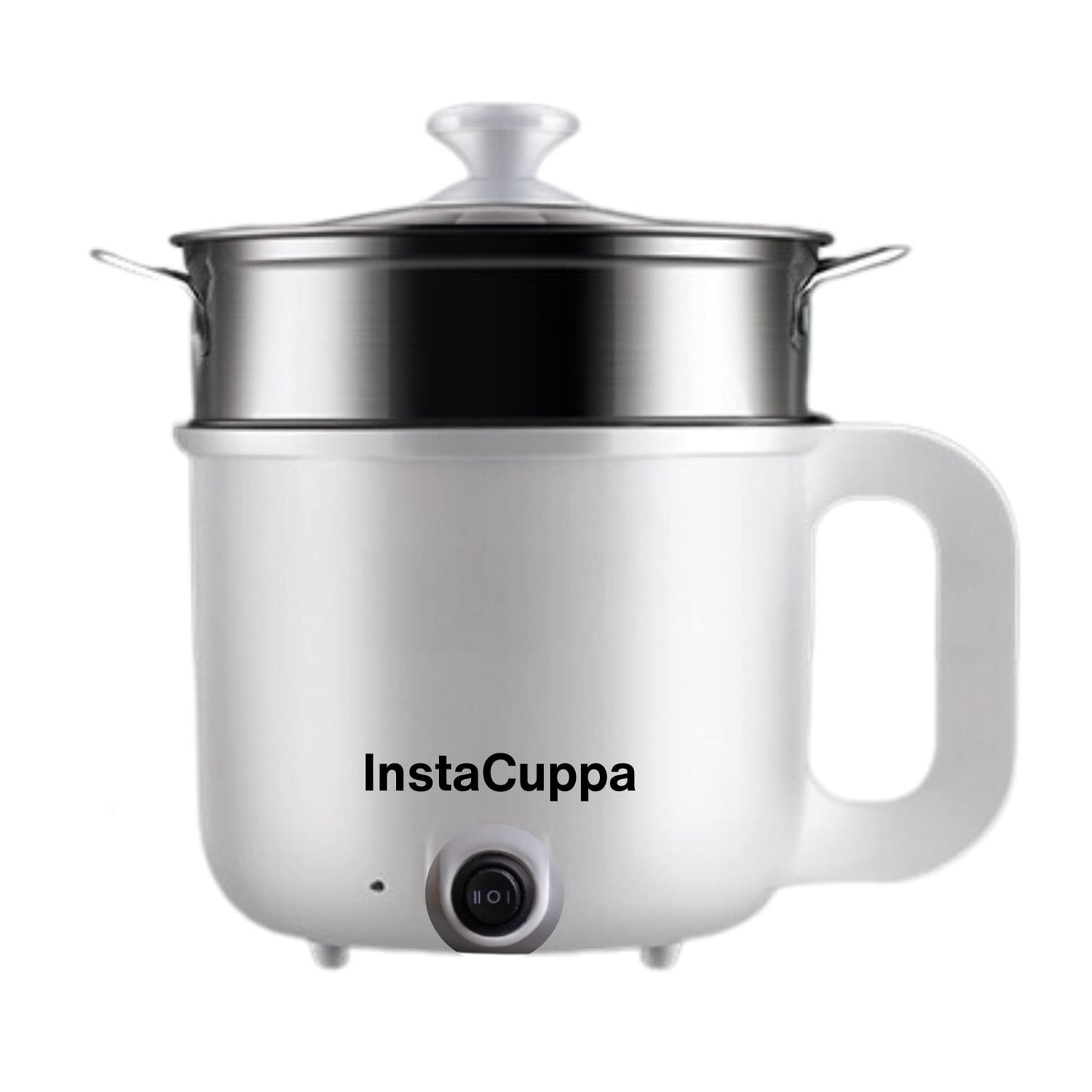 3-in-1 Electric Kettle Cooker – Steam, Boil, Cook | Ideal for Busy Moms