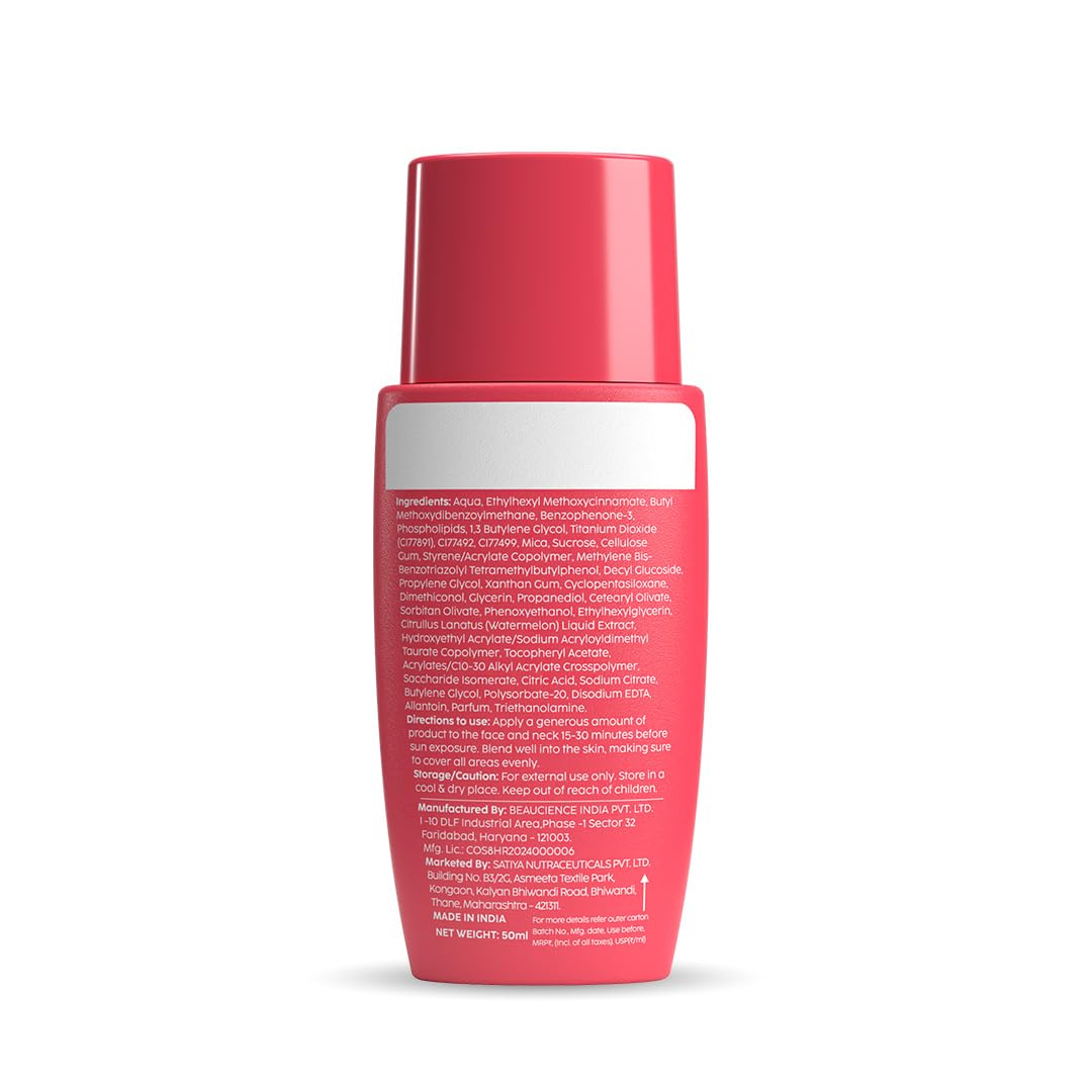 Skin Perfecting Sunscreen Cream | Broad-Spectrum SPF with Hydration & Natural Finish