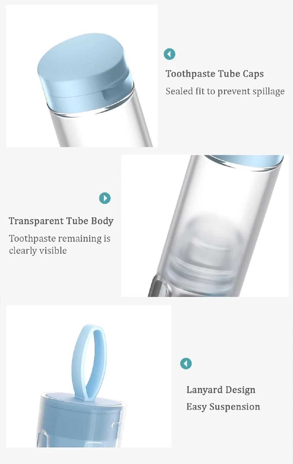 Travel Toothbrush with Toothpaste Storage | Compact, Leak-Proof & Reusable
