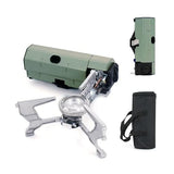 Compact Butane Backpacking Camp Stove – Stainless Steel, Portable & Powerful