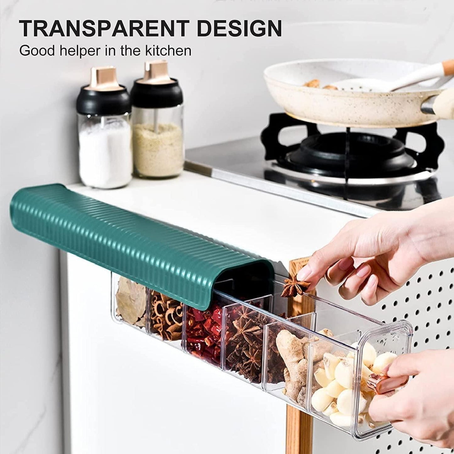 Wall Hanging Transparent Underwear Storage Box – Space-Saving Organizer