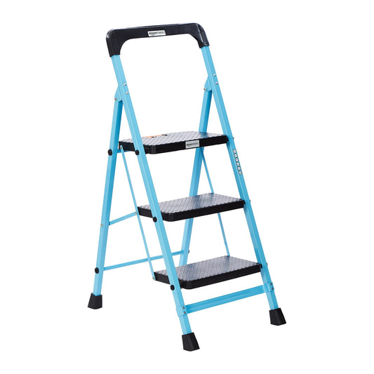 Heavy-Duty Anti-Slip Ladder with Tool Tray & Safety Lock – 1-Year Warranty