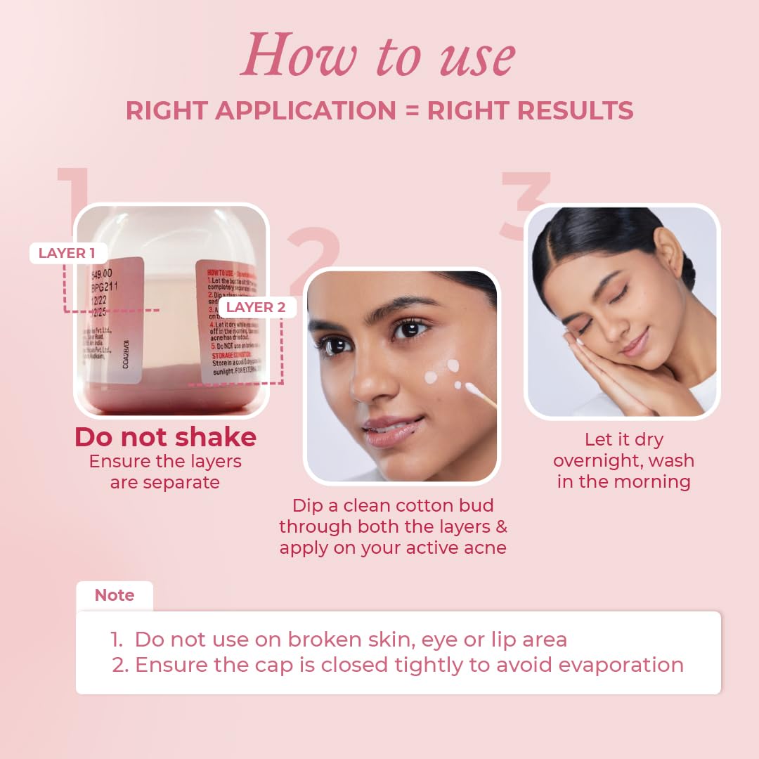 Pink Foundry Acne Spot Corrector – Fast-Acting Overnight Pimple Treatment for All Skin Types