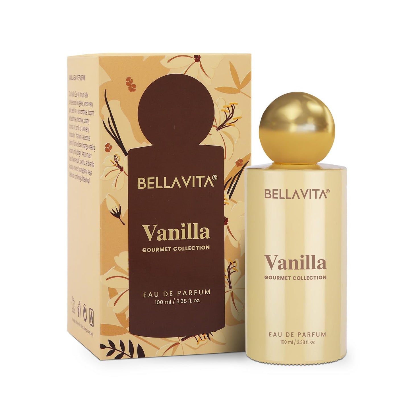Vanilla Eau De Parfum | Sweet & Creamy Scent | Long-Lasting | IFRA-Certified