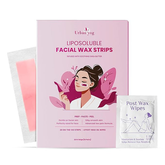 Liposoluble Facial Wax Strips for Women – Smooth & Safe Hair Removal