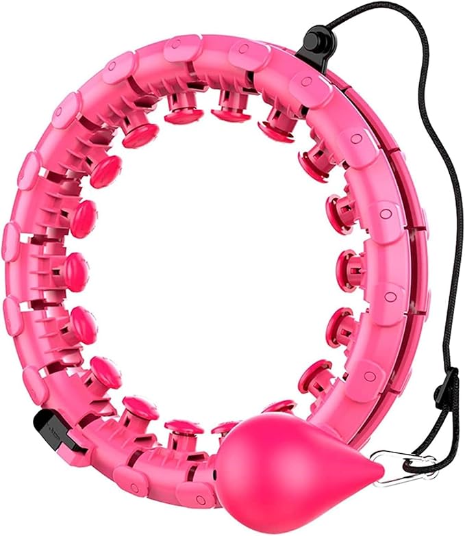 Adjustable Weighted Hula Hoop – Fun & Effective Core Workout