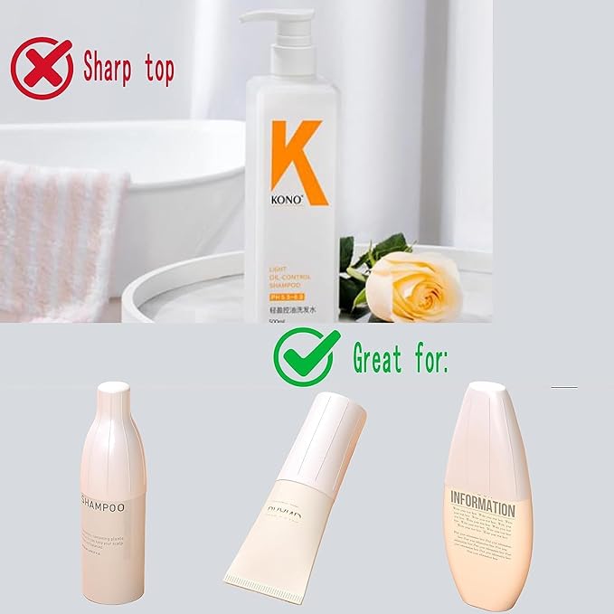 Silicone Travel Bottle Covers - Leak-Proof Elastic Sleeves for Liquid Containers( Pack of 4).