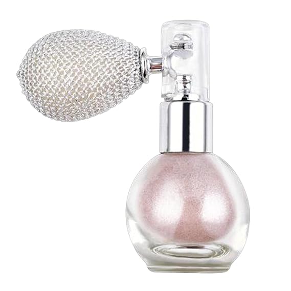 Long-Lasting Mineral Glitter Spray – Highlighter Powder for Face & Body