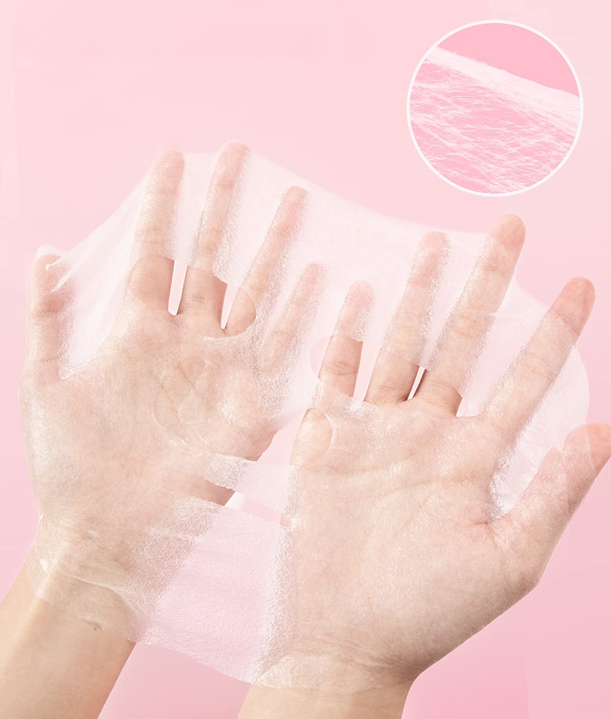 Compressed Cotton Sheet Masks (Pack of 50) | DIY Hydrating Facial Masks for All Skin Types