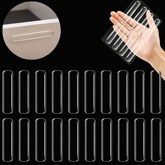 Wall Protector for Door Handles | Self-Adhesive, Durable & Transparent | Shock Absorbing
