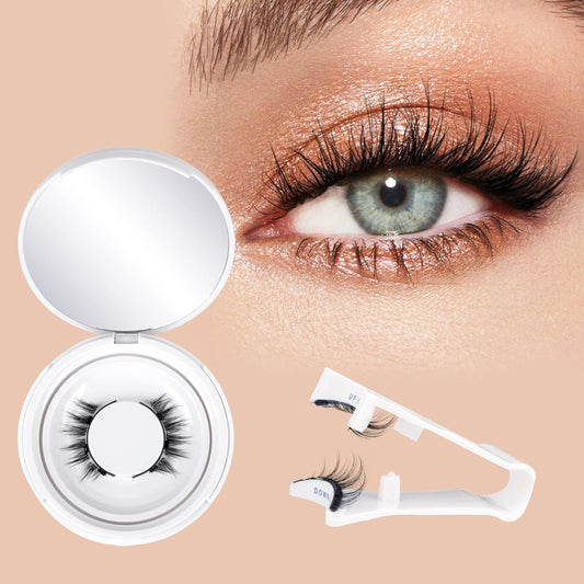 Magnetic Eyelashes with Applicator | No Glue Needed | Easy, Natural & Comfortable Lash Enhancement