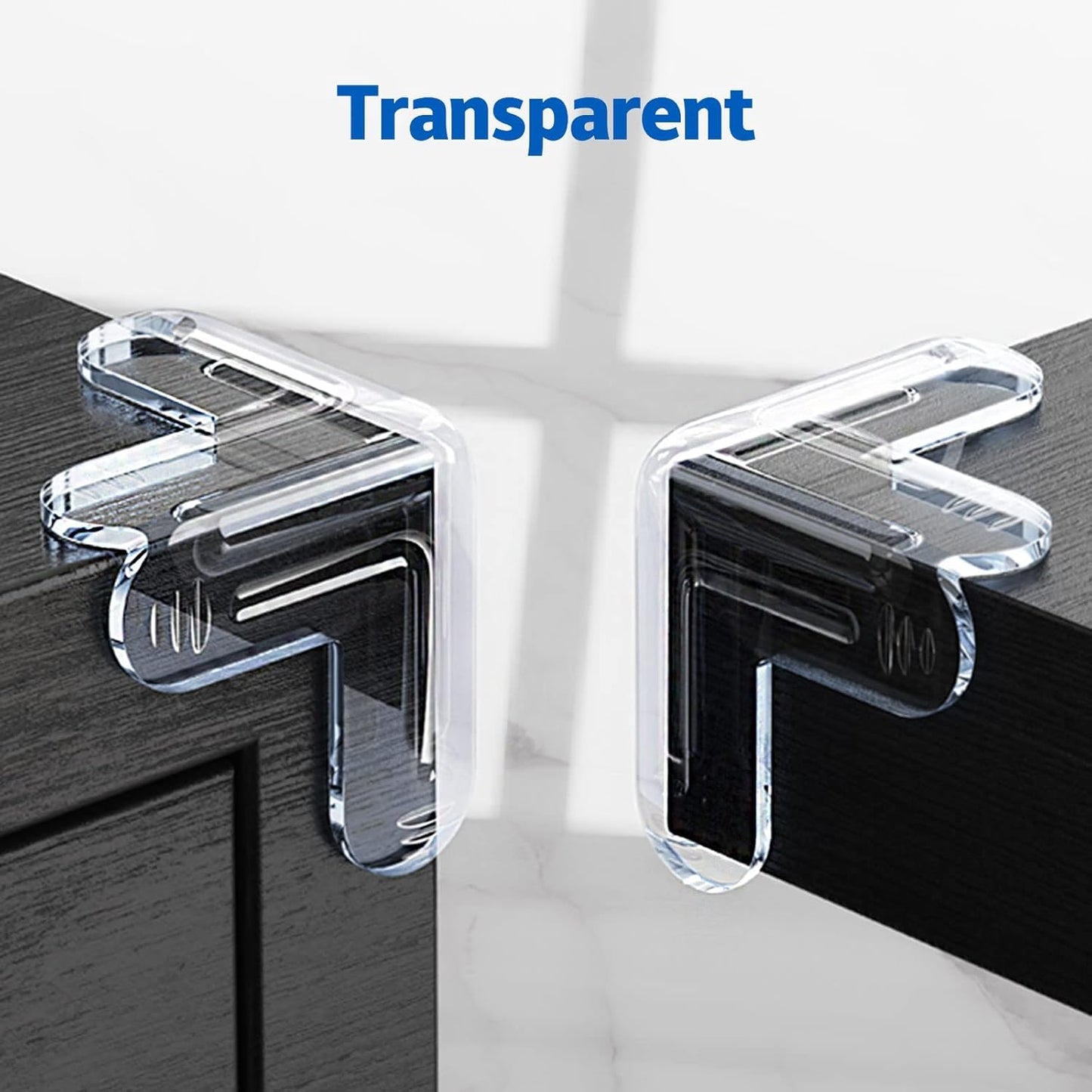 Baby Safety Corner Protectors | Clear Edge Guards for Furniture with Strong Adhesive