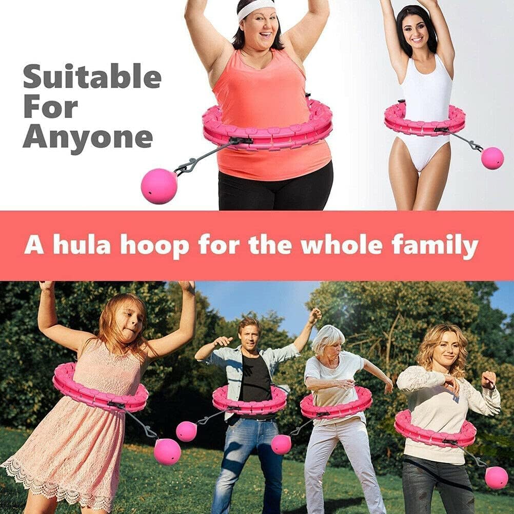 Adjustable Weighted Hula Hoop – Fun & Effective Core Workout
