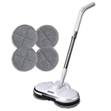 Electric Spin Mop with Spray & Swivel Handle – Ideal for Tile, Wood, Marble Floors