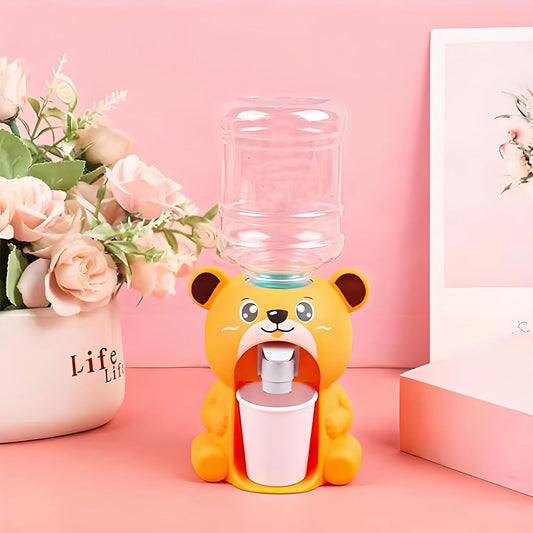 Cute Bear Mini Water Dispenser for Kids | Child-Friendly & Compact Design