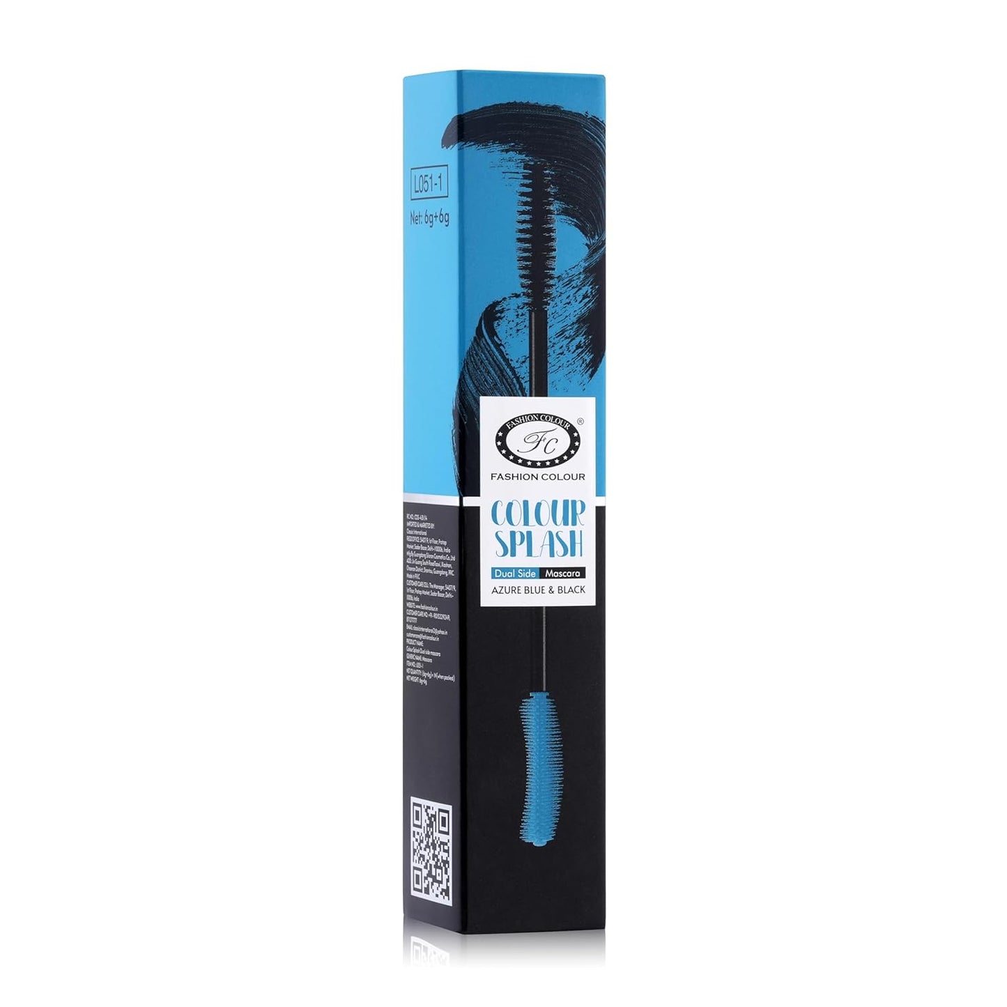 2-in-1 Dual-Sided Mascara for Length & Volume | Smudge-Free, Clump-Free, Intense Black Finish
