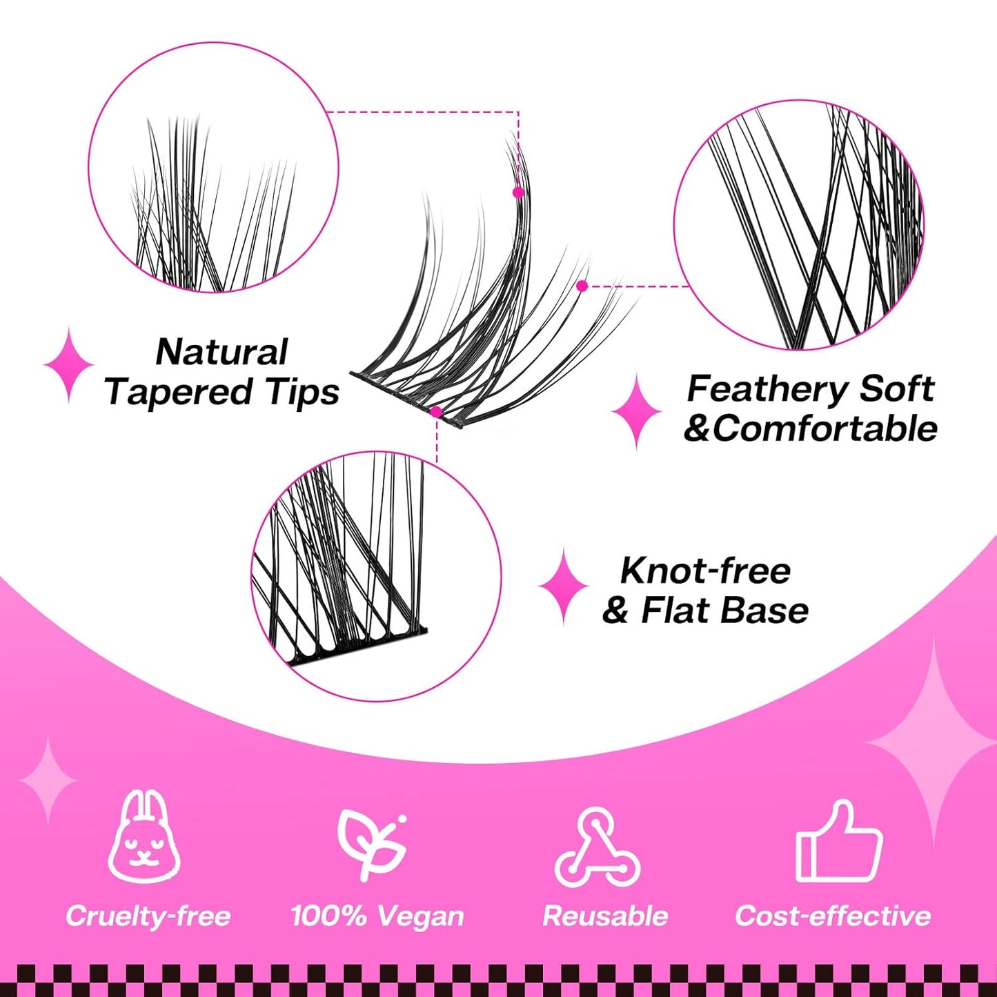 DIY Eyelash Extensions – Reusable & Soft Cluster Lashes
