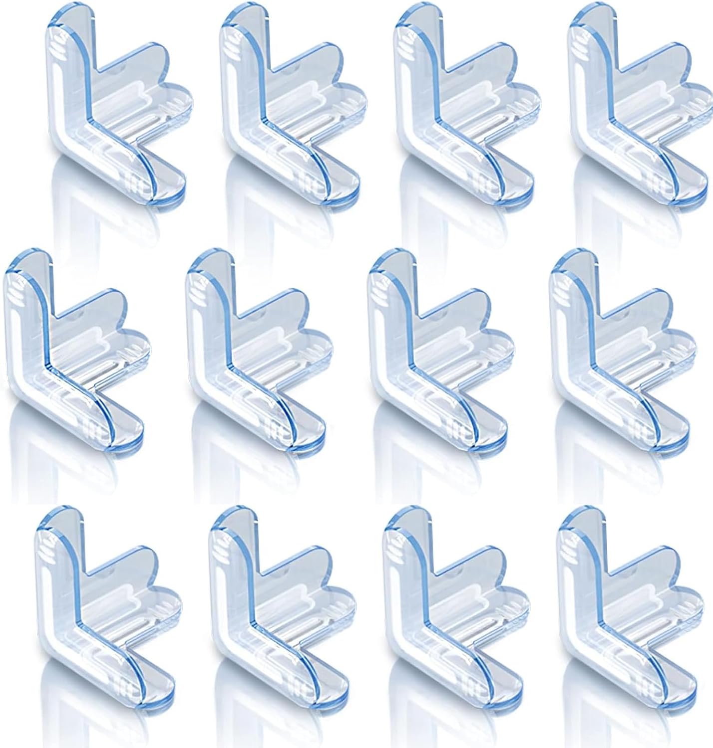 Baby Safety Corner Protectors | Clear Edge Guards for Furniture with Strong Adhesive