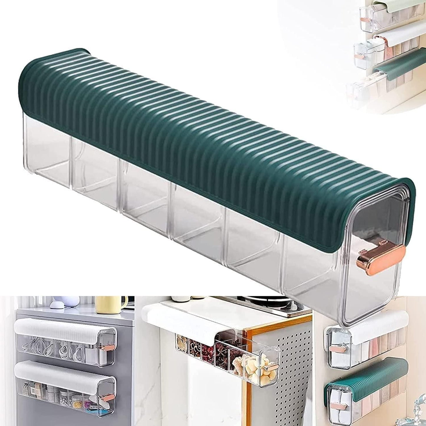 Wall Hanging Transparent Underwear Storage Box – Space-Saving Organizer
