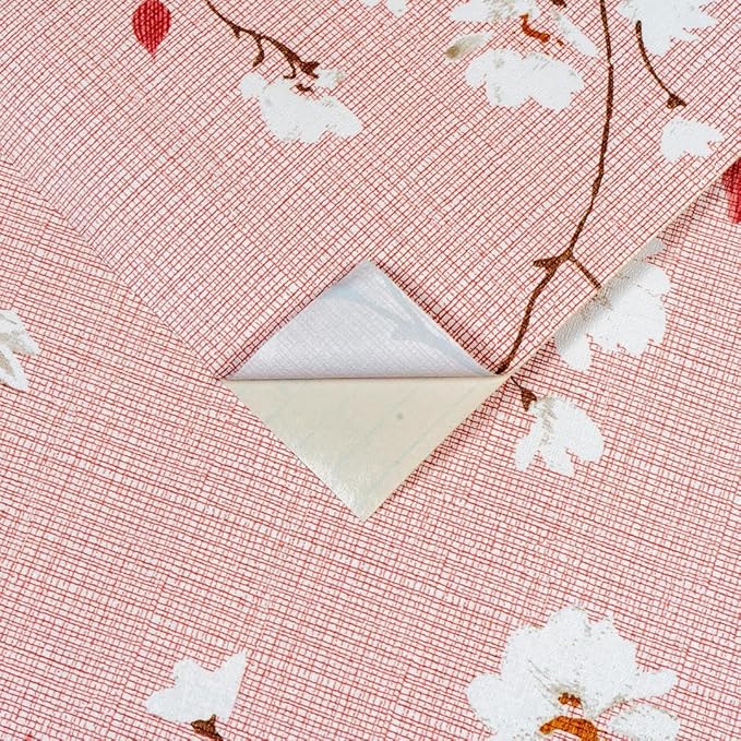 Peel & Stick Floral Wallpaper – Waterproof, Heat Resistant & Easy to Apply