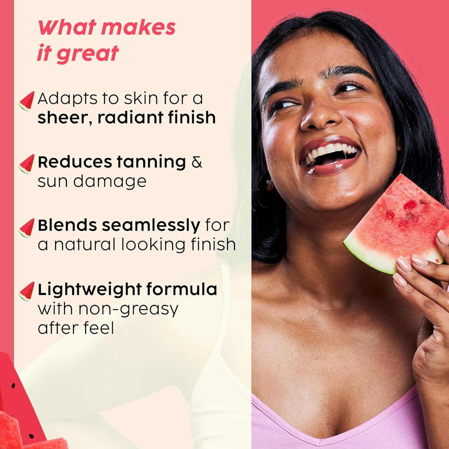 Skin Perfecting Sunscreen Cream | Broad-Spectrum SPF with Hydration & Natural Finish