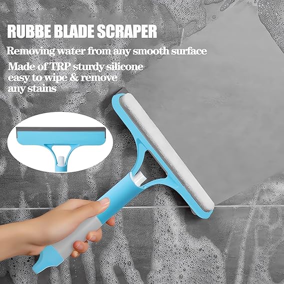 3-in-1 Multipurpose Squeegee - Streak-Free & Noise-Free Cleaning Tool