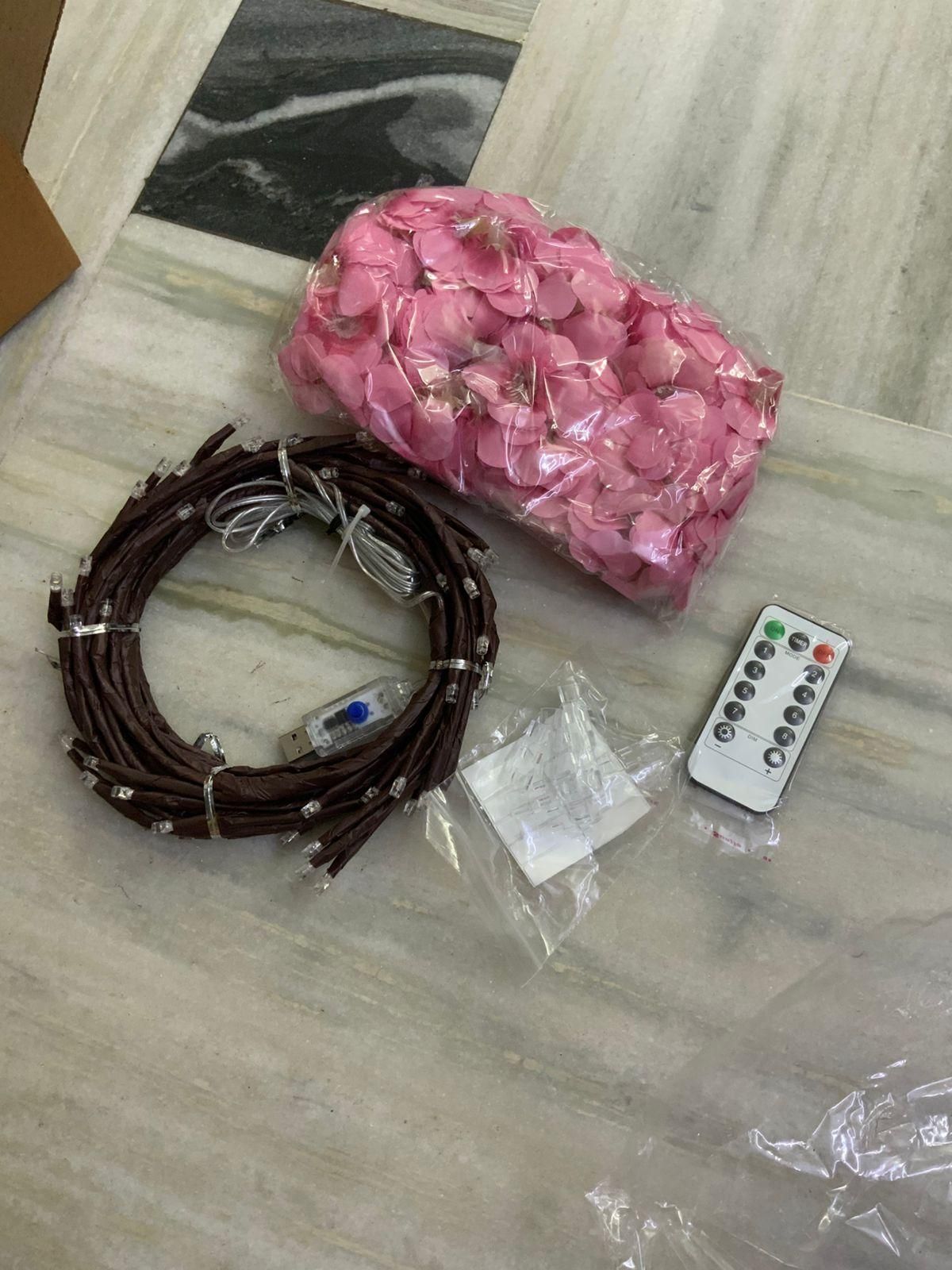 Cherry LED Tree Branch Lights | Decorative Indoor LED Lights for Home Decor