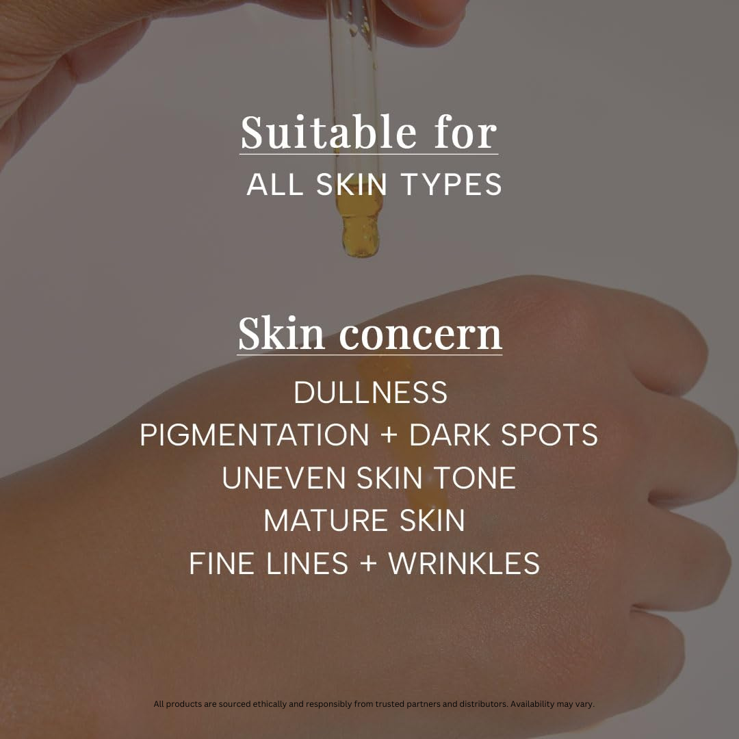 24k Gold Face Serum for Glowing Skin | RAS Luxury Oils | Hydrating & Anti-Aging