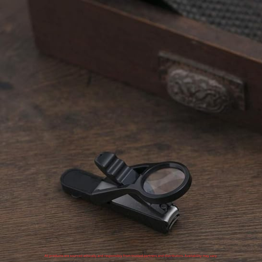 3X Magnification Nail Clipper for Seniors & Precise Nail Care