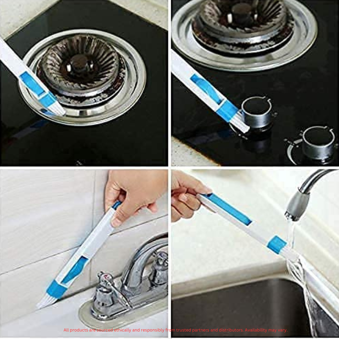 2-in-1 Floor Scrubber & Wiper with 120° Rotating Head for Easy Bathroom Cleaning