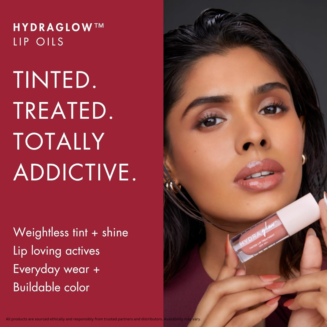 Tinted Lip Oil with 24Hr Hydration | Vegan, Lightweight & Glossy