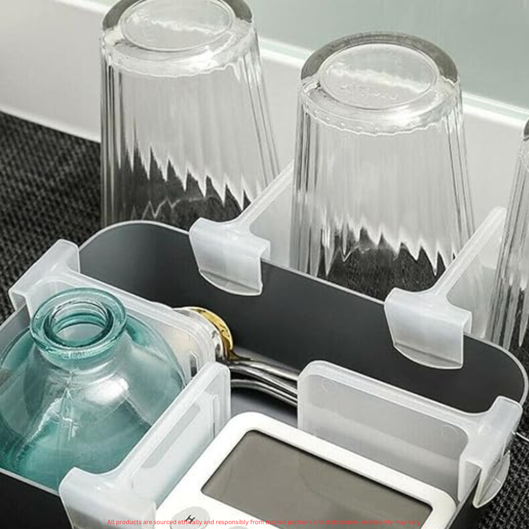 Compact PP Storage Box – Organize Seasoning Sachets & Small Items