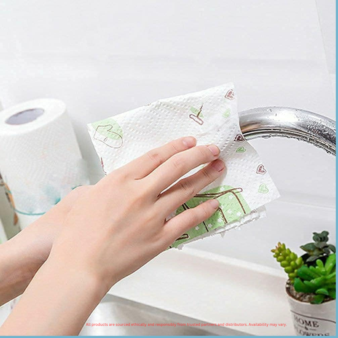 Eco-Friendly Reusable Non-Woven Cleaning Towels – Absorbent & Durable