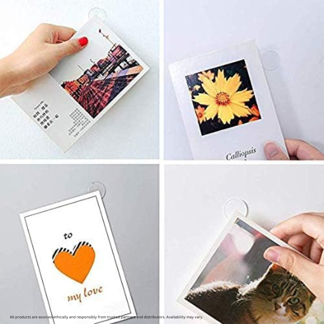 Removable Double-Sided Tape – Strong & Transparent Sticky Dots