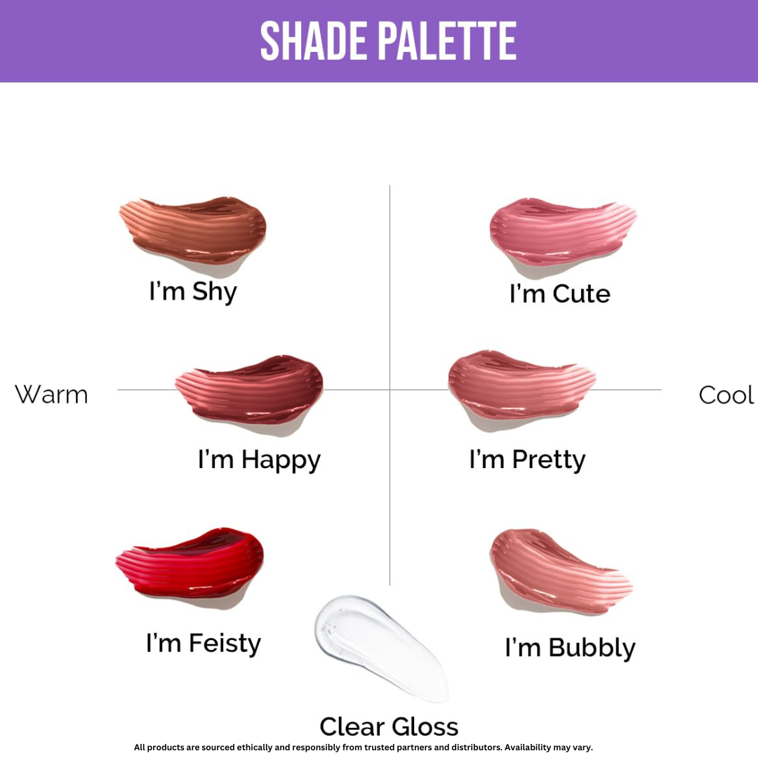 Gloss Lock 2-in-1 Liquid Lipstick – 12HR Stay | Transferproof Shine