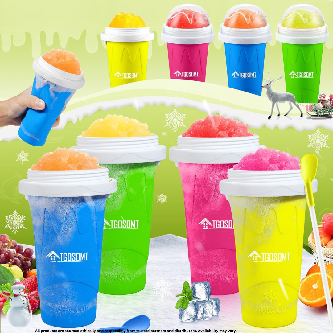 Magic Slushy Maker Cup – DIY Smoothie & Icee Cup | Reusable & Easy-to-Use Frozen Drink Maker