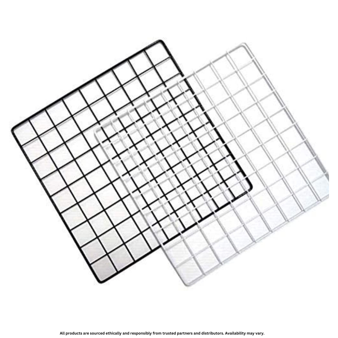 Wall Grid Hanging Basket Organizer – Decorative & Functional Storage Solution