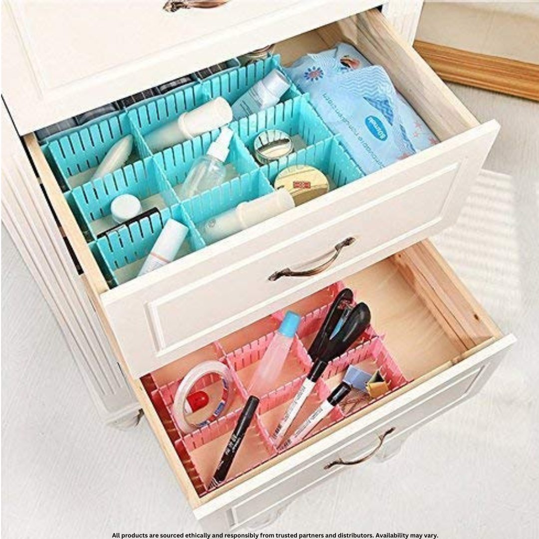 Adjustable Drawer Divider – Create Organized Spaces in Seconds | Clutter-Free Storage