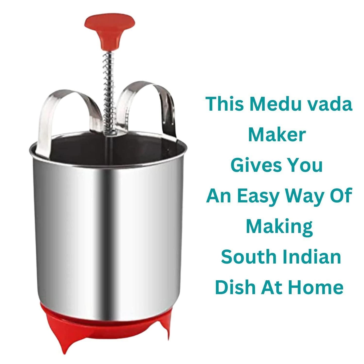 Create Perfectly Shaped Medu Vadas with our Stainless Steel Vada Maker