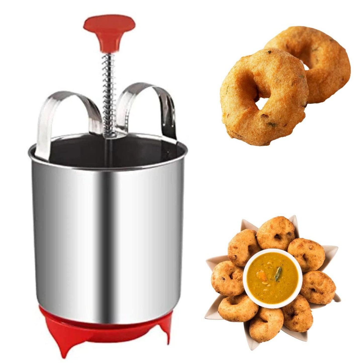 Create Perfectly Shaped Medu Vadas with our Stainless Steel Vada Maker