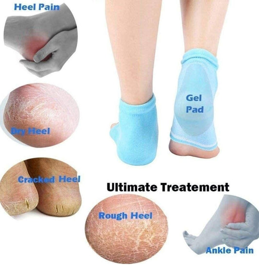 Comfort Heal Silicone Gel Heel Socks, Your Heel's Best Friend